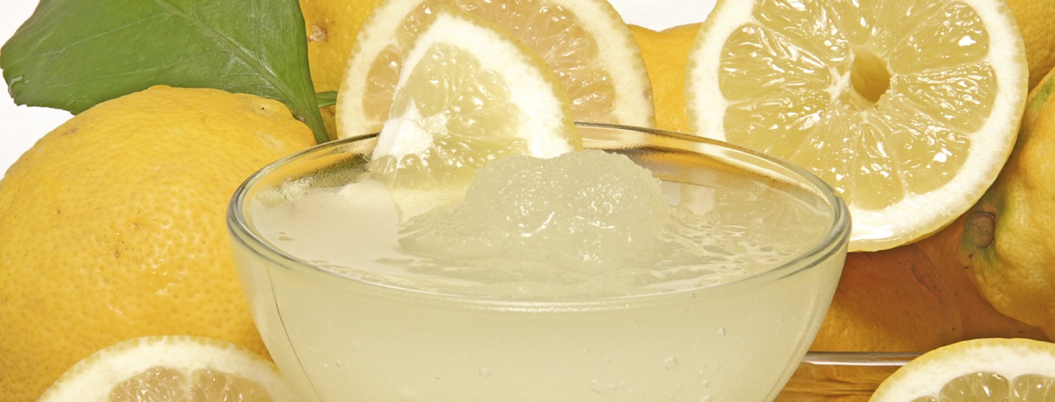 Postres de Navidad: Sorbete de limón al cava